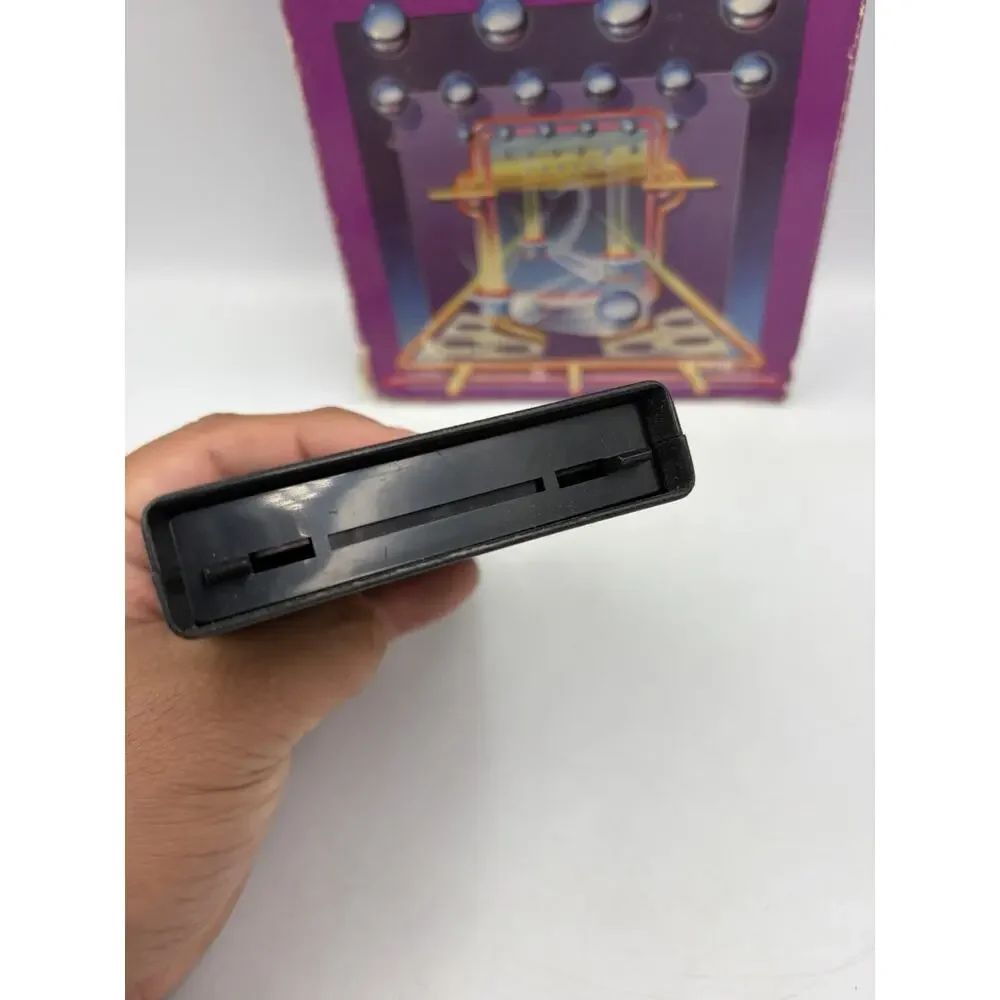 Video Pinball - Authentic Atari 2600 Game w/ Manual: Tested & Works